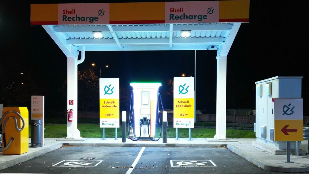 Shell EVC-Tankstellen